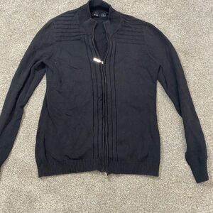 N’VO By Lanctot Womens‎ Top Collared Sweater Sport
